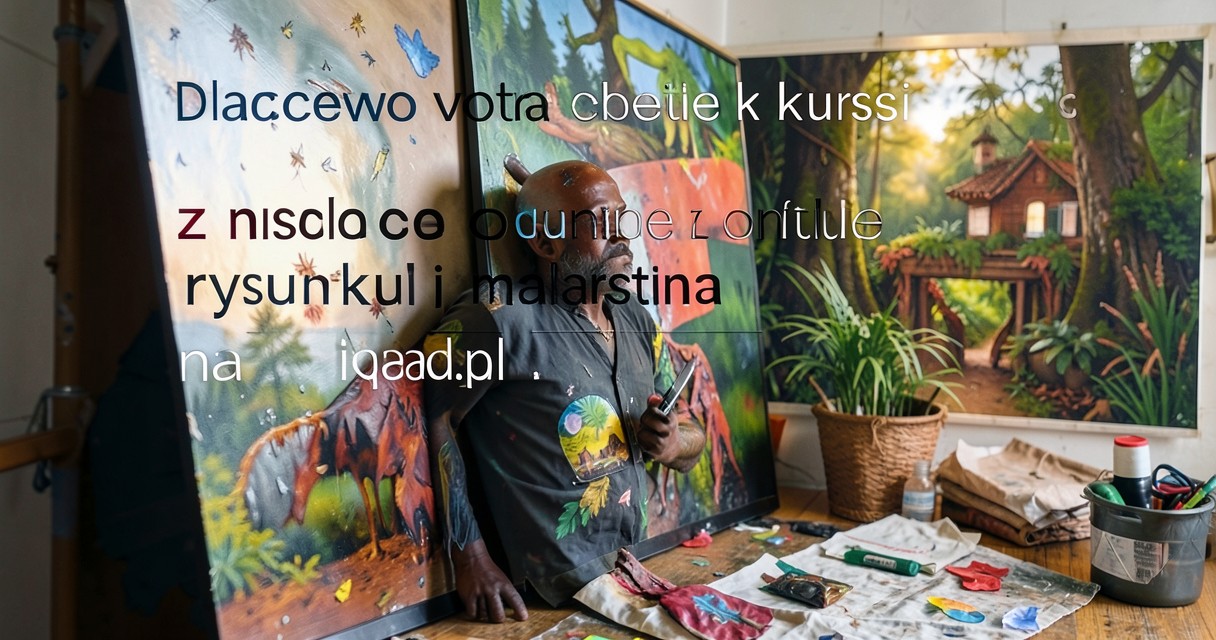 Kursy online z rysunku i malarstwa dla początkujących na iqad.pl